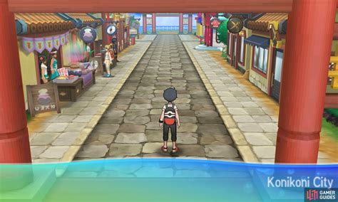 pokemon ultra sun konikoni city.